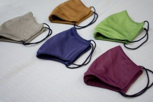 画像2: 国産冷感カラーマスク(立体タイプ) (2)