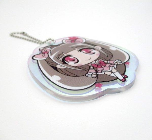 画像2: アクリルオーロラキーホルダー (2)